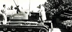 1973- Le Telagh - Ferme Bougeon - Messe 9e Hussards 2- 1958